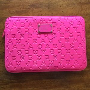 Marc Jacobs Logo Neoprene 11” Laptop Case